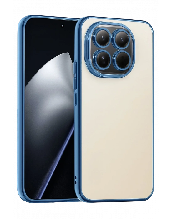 Newface Xiaomi Mi 15 Razer Lensli Silikon - Açık Mavi