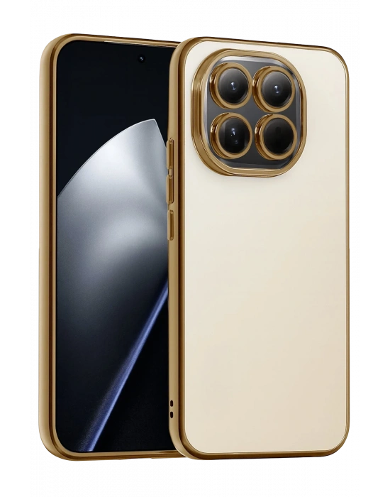 Newface Xiaomi Mi 15 Razer Lensli Silikon - Gold