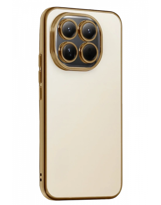 Newface Xiaomi Mi 15 Razer Lensli Silikon - Gold