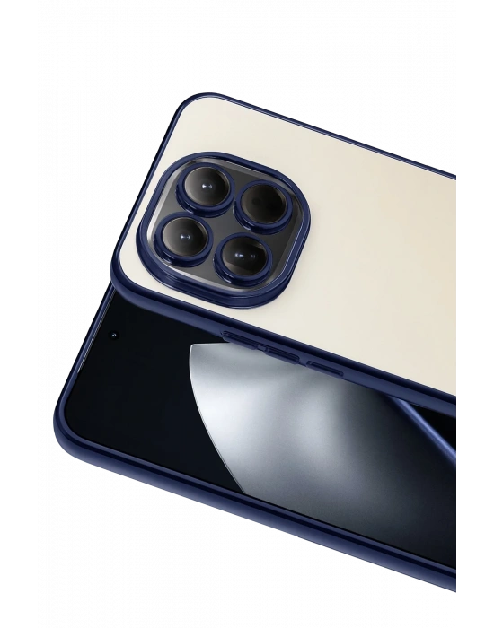 Newface Xiaomi Mi 15 Razer Lensli Silikon - Lacivert