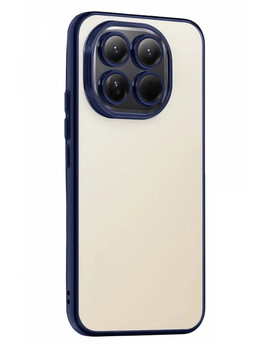 Newface Xiaomi Mi 15 Razer Lensli Silikon - Lacivert