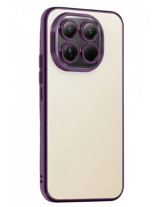 Newface Xiaomi Mi 15 Razer Lensli Silikon - Mor