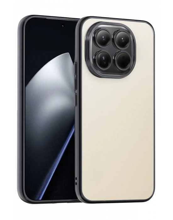 Newface Xiaomi Mi 15 Razer Lensli Silikon - Siyah