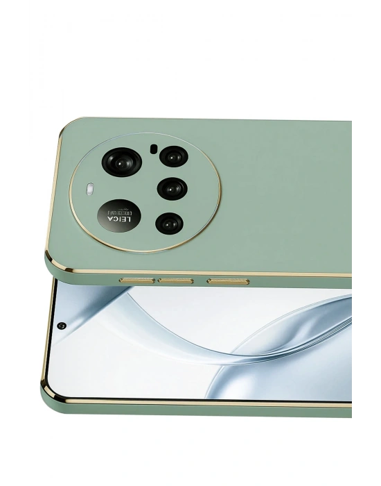 Newface Xiaomi Mi 15 Ultra Kılıf Volet Silikon - Açık Yeşil