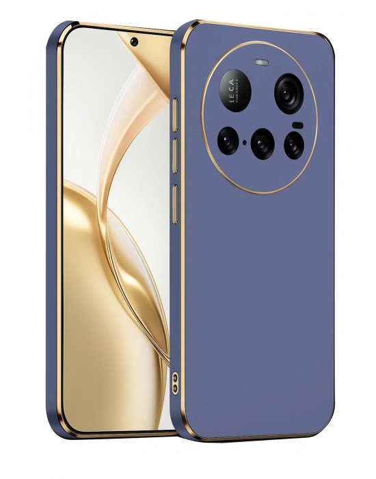 Newface Xiaomi Mi 15 Ultra Kılıf Volet Silikon - Mavi