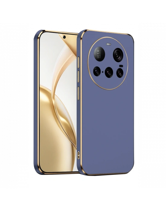 Newface Xiaomi Mi 15 Ultra Kılıf Volet Silikon - Mavi