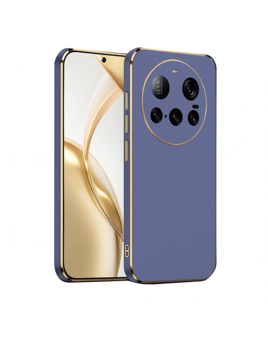 Newface Xiaomi Mi 15 Ultra Kılıf Volet Silikon - Mavi