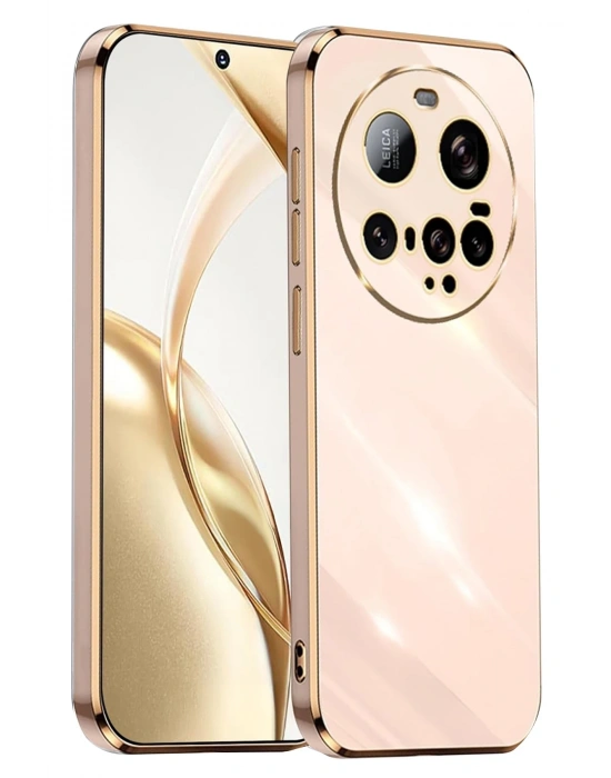 Newface Xiaomi Mi 15 Ultra Kılıf Volet Silikon - Pembe