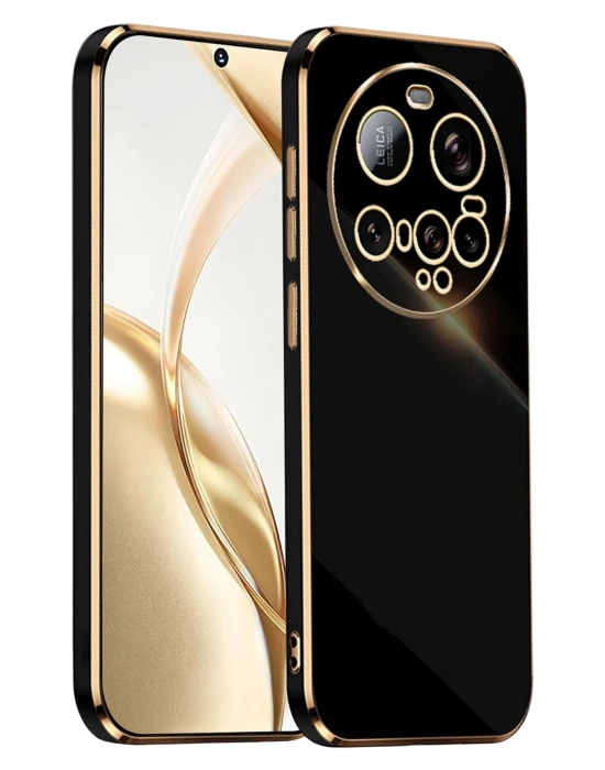 Newface Xiaomi Mi 15 Ultra Kılıf Volet Silikon - Siyah