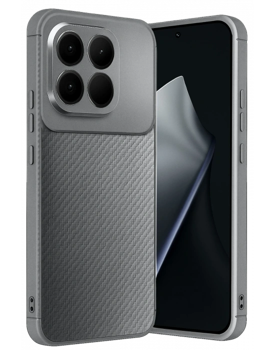 Newface Xiaomi Mi 15T Auto Focus Karbon Kapak - Gri