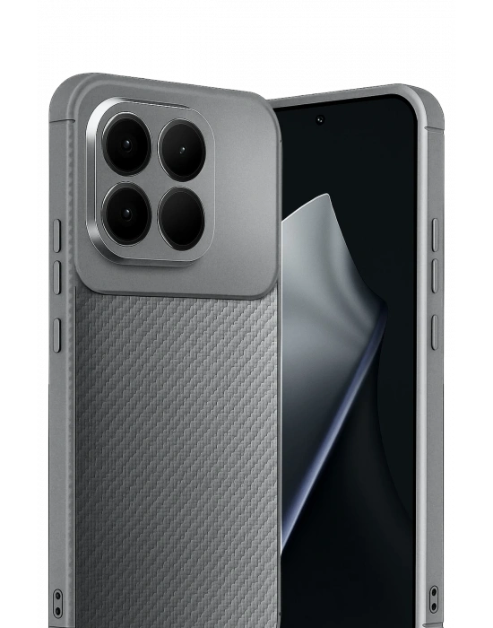 Newface Xiaomi Mi 15T Auto Focus Karbon Kapak - Gri