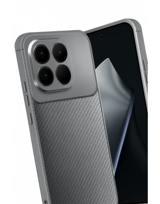 Newface Xiaomi Mi 15T Auto Focus Karbon Kapak - Gri