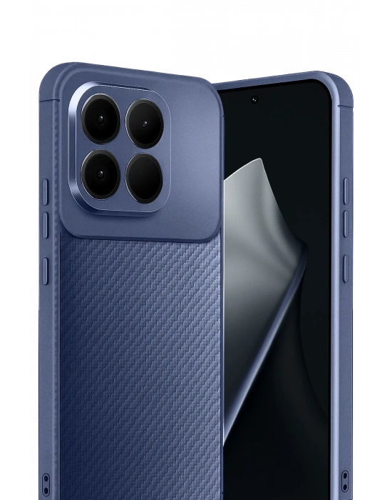 Newface Xiaomi Mi 15T Auto Focus Karbon Kapak - Lacivert