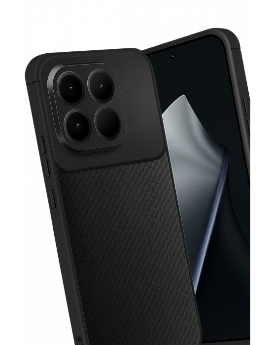 Newface Xiaomi Mi 15T Auto Focus Karbon Kapak - Siyah