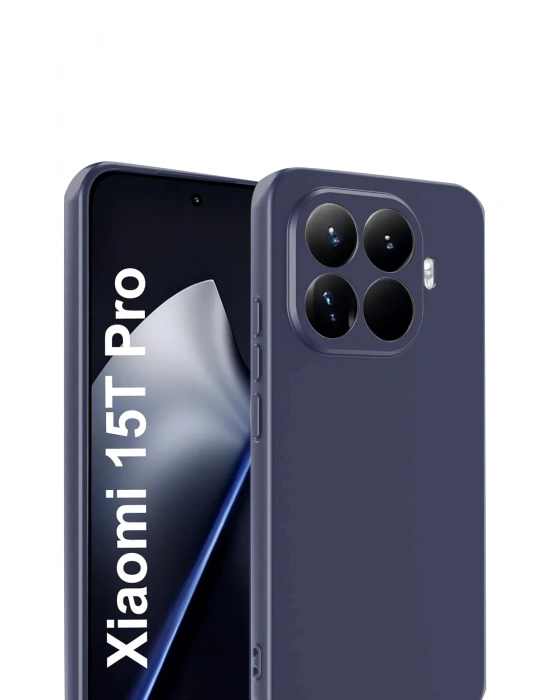 Newface Xiaomi Mi 15T Pro First Silikon - Lacivert