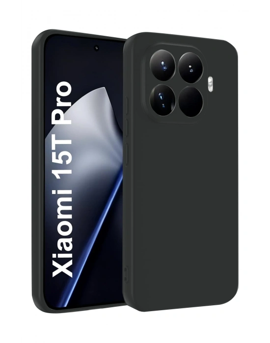 Newface Xiaomi Mi 15T Pro First Silikon - Siyah