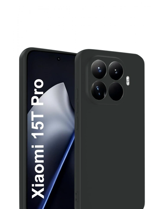 Newface Xiaomi Mi 15T Pro First Silikon - Siyah