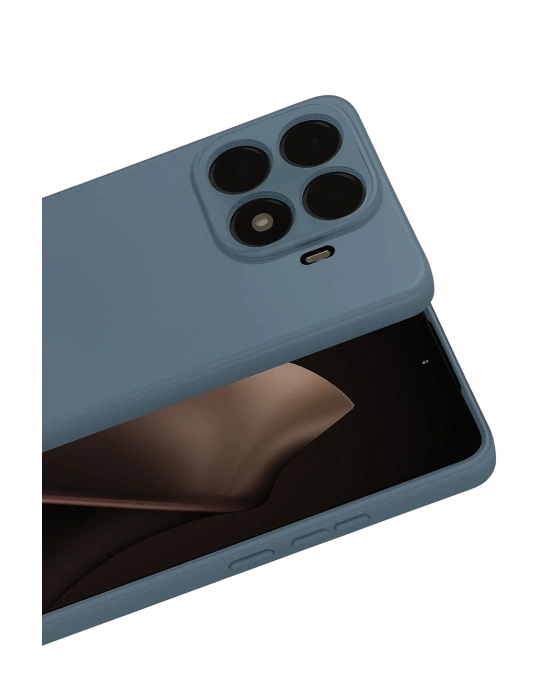 Newface Xiaomi Mi 15T Pro Nano içi Kadife Silikon - Gri