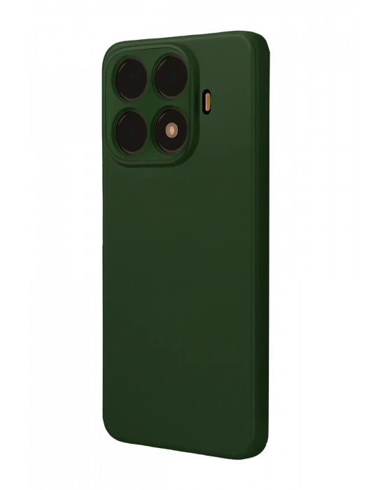 Newface Xiaomi Mi 15T Pro Nano içi Kadife Silikon - Koyu Yeşil