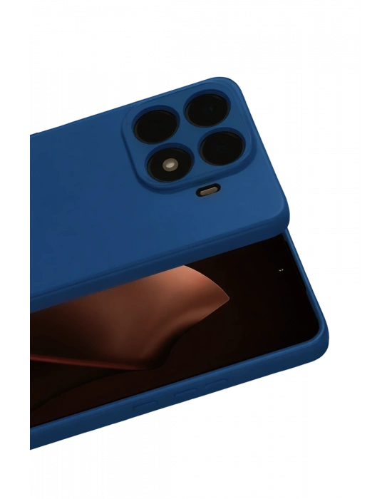 Newface Xiaomi Mi 15T Pro Nano içi Kadife Silikon - Lacivert