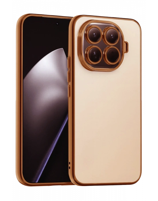 Newface Xiaomi Mi 15T Pro Razer Lensli Silikon - Çöl Titanyum