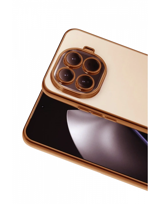 Newface Xiaomi Mi 15T Pro Razer Lensli Silikon - Çöl Titanyum