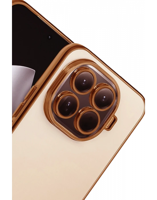 Newface Xiaomi Mi 15T Pro Razer Lensli Silikon - Çöl Titanyum