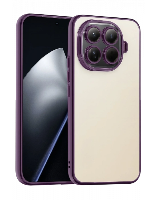 Newface Xiaomi Mi 15T Pro Razer Lensli Silikon - Mor