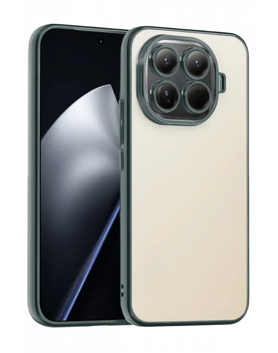 Newface Xiaomi Mi 15T Pro Razer Lensli Silikon - Titan Gri