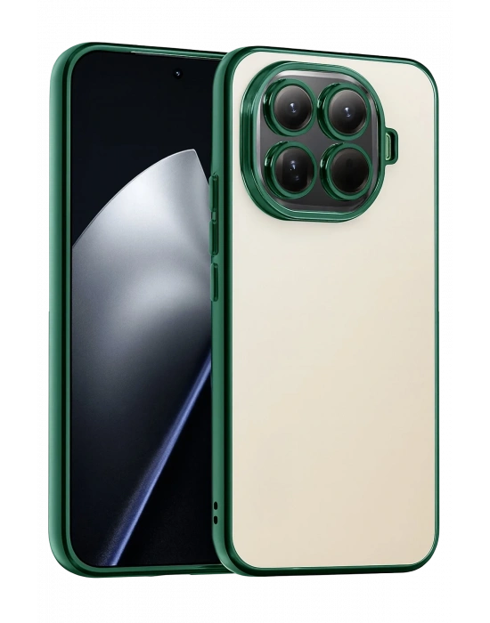 Newface Xiaomi Mi 15T Pro Razer Lensli Silikon - Yeşil