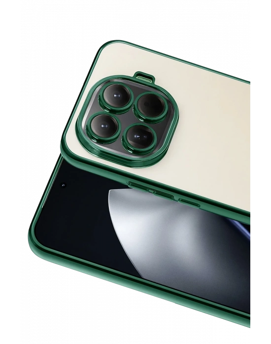 Newface Xiaomi Mi 15T Pro Razer Lensli Silikon - Yeşil
