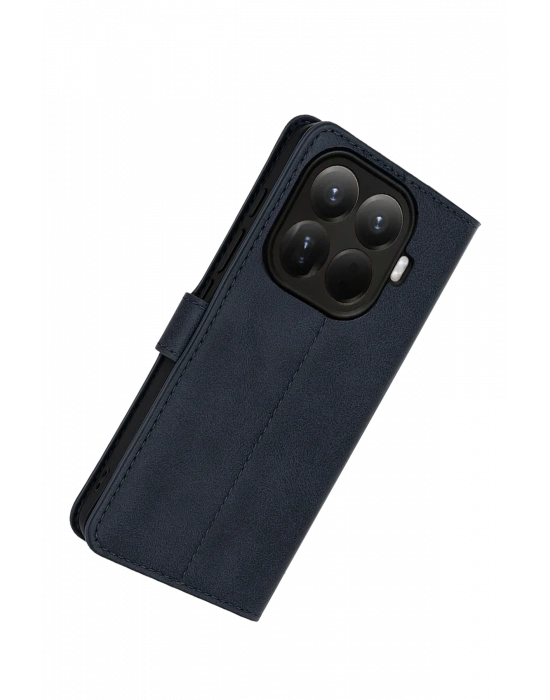 Newface Xiaomi Mi 15T Pro Trend S Plus Kapaklı Kılıf - Lacivert