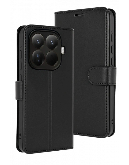 Newface Xiaomi Mi 15T Pro Trend S Plus Kapaklı Kılıf - Siyah