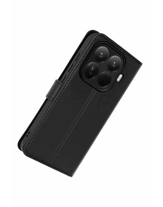 Newface Xiaomi Mi 15T Pro Trend S Plus Kapaklı Kılıf - Siyah