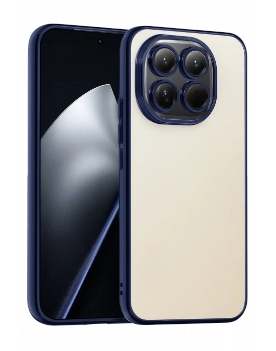 Newface Xiaomi Mi 15T Razer Lensli Silikon - Lacivert