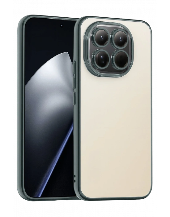 Newface Xiaomi Mi 15T Razer Lensli Silikon - Titan Gri