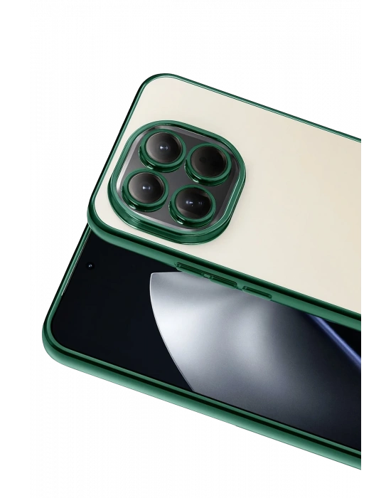 Newface Xiaomi Mi 15T Razer Lensli Silikon - Yeşil