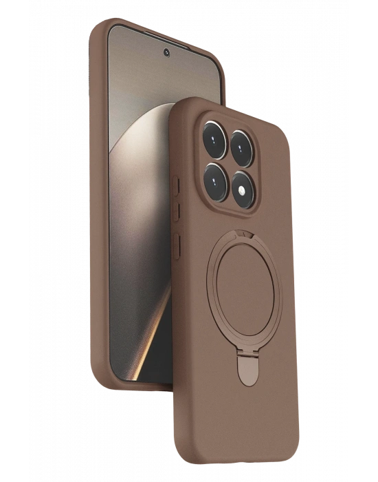 Newface Xiaomi Mi 15T Regal Magsafe Standlı Kapak - Çöl Titanyum