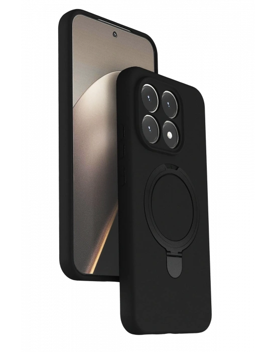 Newface Xiaomi Mi 15T Regal Magsafe Standlı Kapak - Siyah