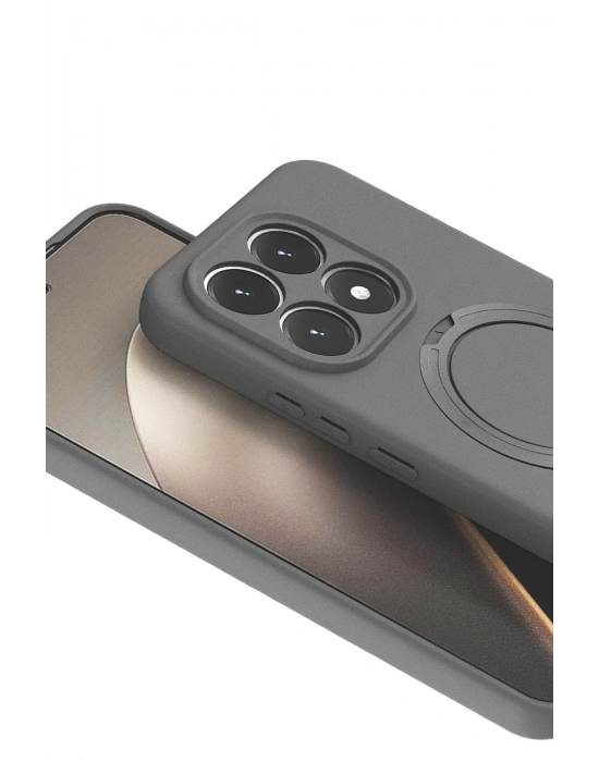 Newface Xiaomi Mi 15T Regal Magsafe Standlı Kapak - Titan Gri