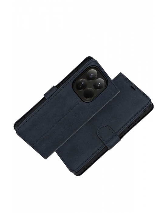 Newface Xiaomi Mi 15T Trend S Plus Kapaklı Kılıf - Lacivert