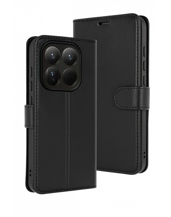 Newface Xiaomi Mi 15T Trend S Plus Kapaklı Kılıf - Siyah