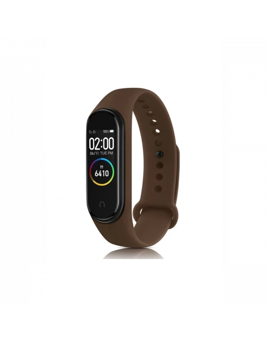 Newface Xiaomi Mi Band 4 Klasik Kordon - Kahverengi