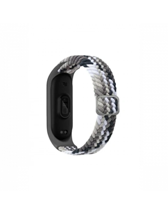 Newface Xiaomi Mi Band 4 Star Kordon - Gri-Siyah