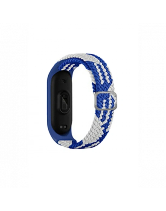 Newface Xiaomi Mi Band 4 Star Kordon - Mavi-Beyaz