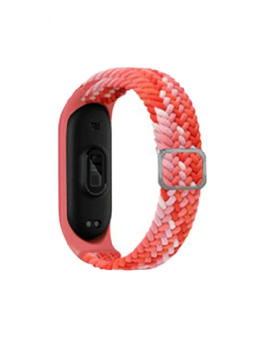 Newface Xiaomi Mi Band 4 Star Kordon - Pembe-Kırmızı