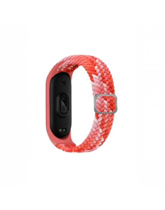 Newface Xiaomi Mi Band 4 Star Kordon - Pembe-Kırmızı