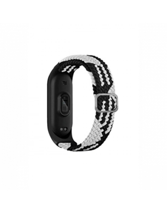 Newface Xiaomi Mi Band 4 Star Kordon - Siyah-Beyaz
