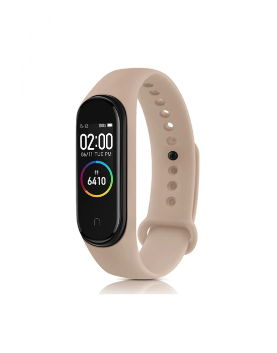 Newface Xiaomi Mi Band 6 Klasik Kordon - Pudra