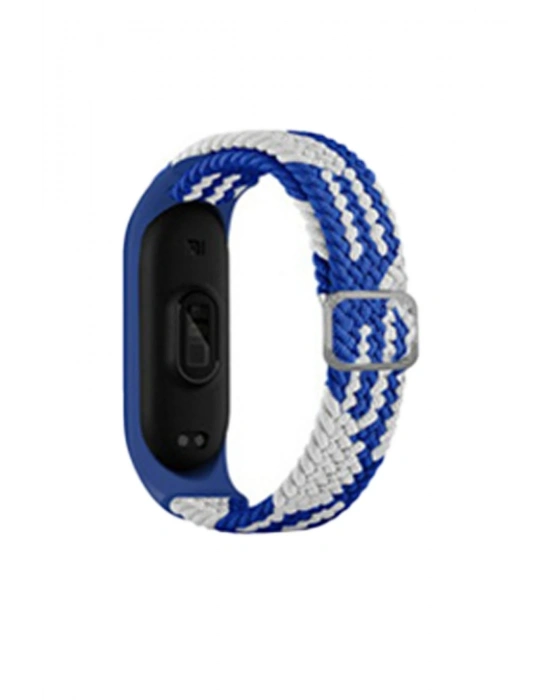 Newface Xiaomi Mi Band 7 Star Kordon - Mavi-Beyaz